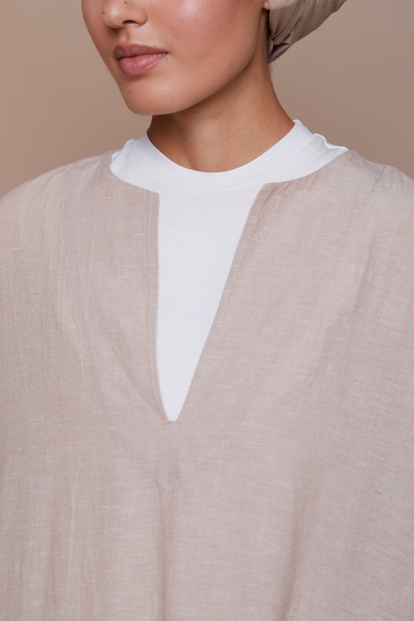 Neck & Chest Cover - White