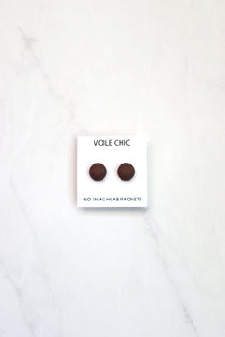 Magnet Pins (VOILE CHIC) - Mocha