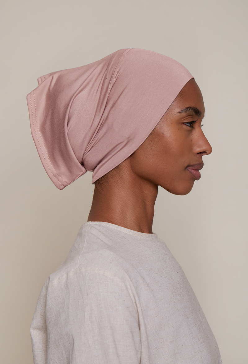 Tube underscarf (Bamboo) Pink Taupe