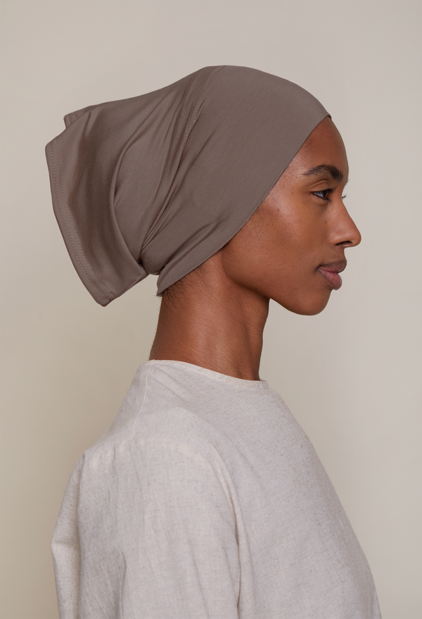 Tube underscarf (Bamboo) Earth Grey