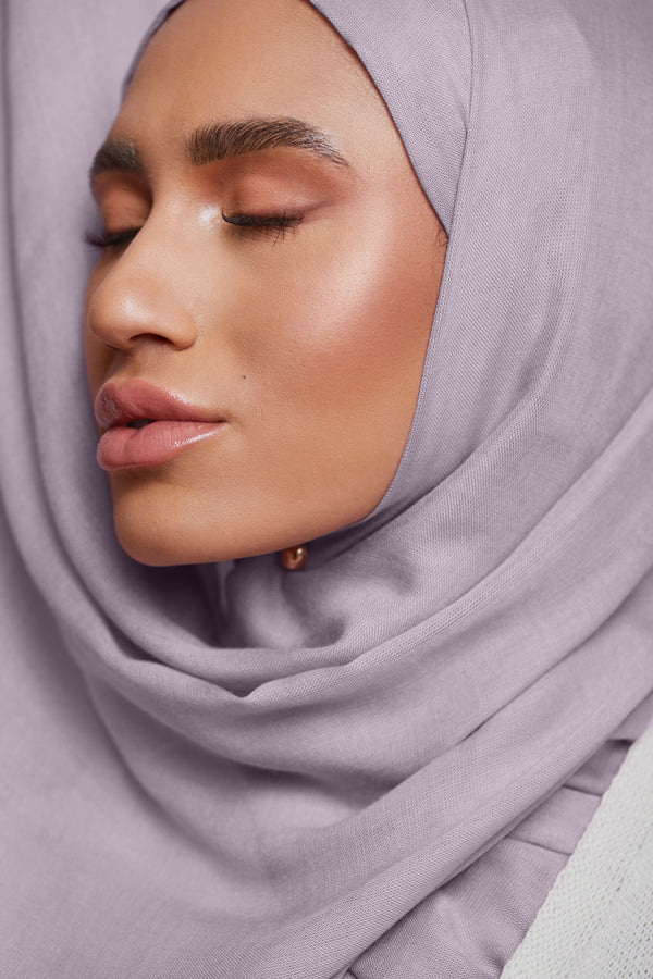 Breathable Modal Hijab - Muted Mauve