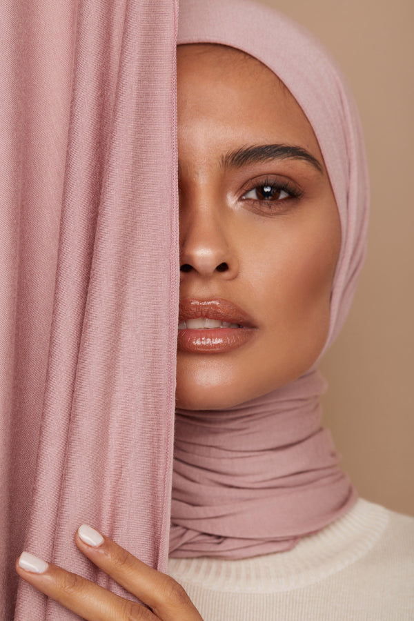 Blush Jersey Hijab | VOILE CHIC | Jersey Hijab