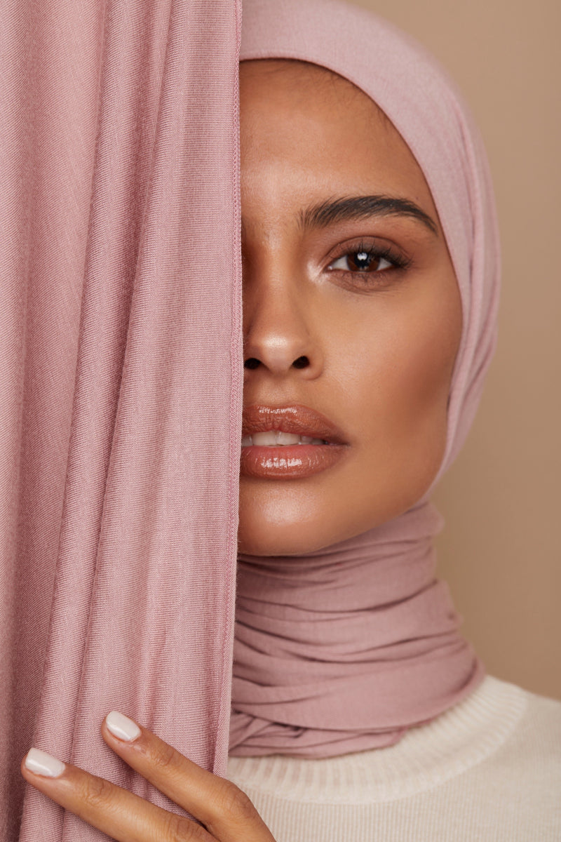 Blush Jersey Hijab | VOILE CHIC | Jersey Hijab