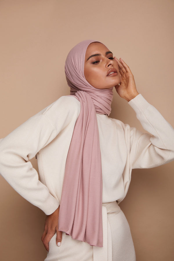 Blush Jersey Hijab | VOILE CHIC | Jersey Hijab