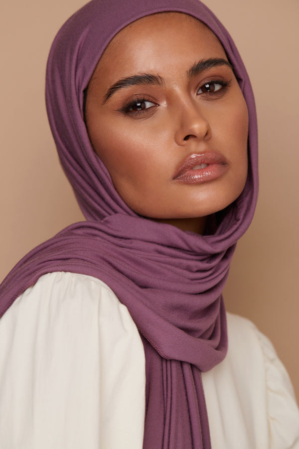 Deep Orchid Premium Jersey Hijab | VOILE CHIC | Jersey Hijab