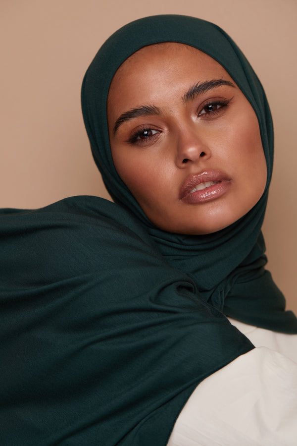 Pine Green Jersey Hijab | VOILE CHIC | Jersey Hijab